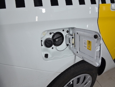 Вывод ВЗУ в лючок бензобака